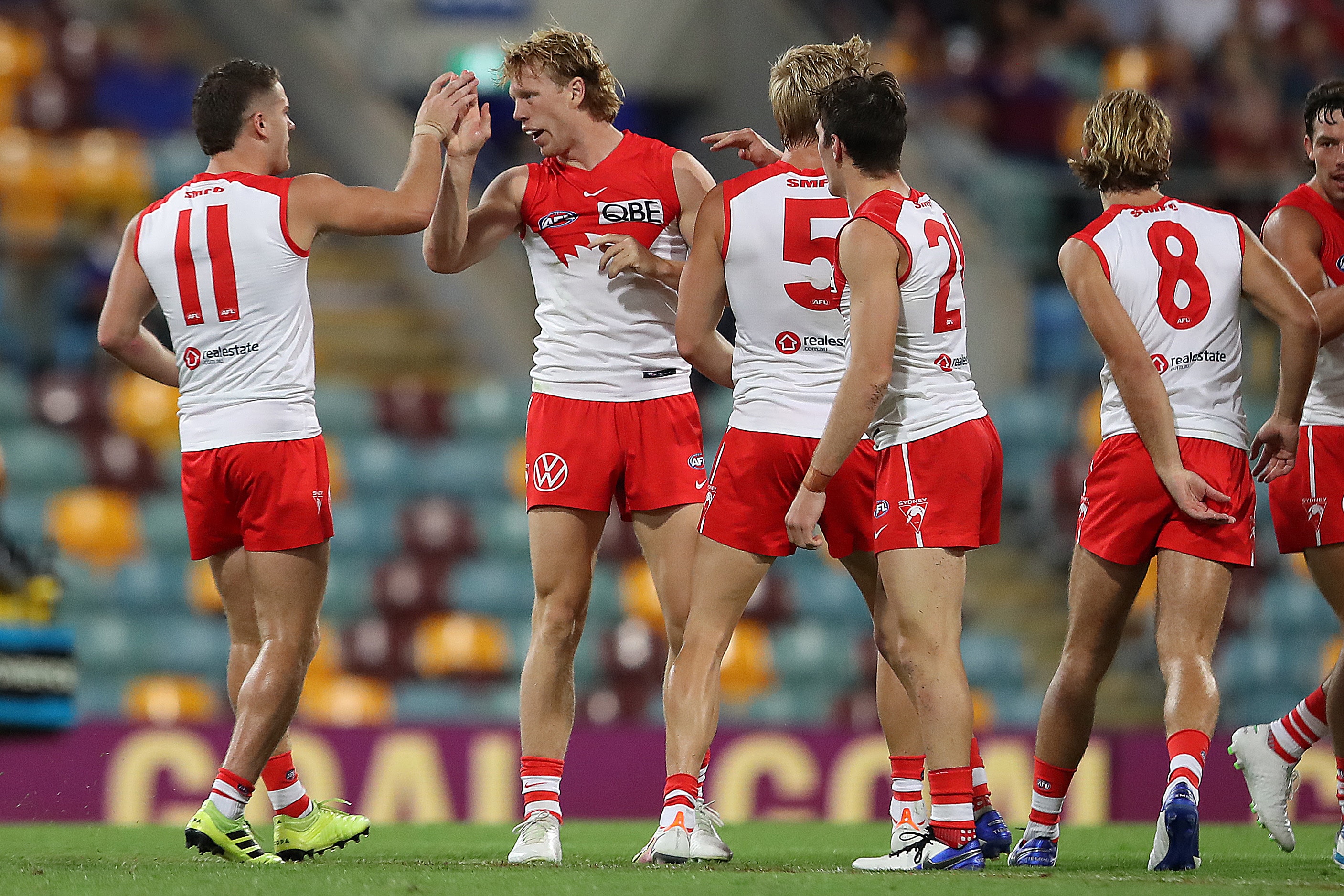 Rebadged AFL engine room powering Swans