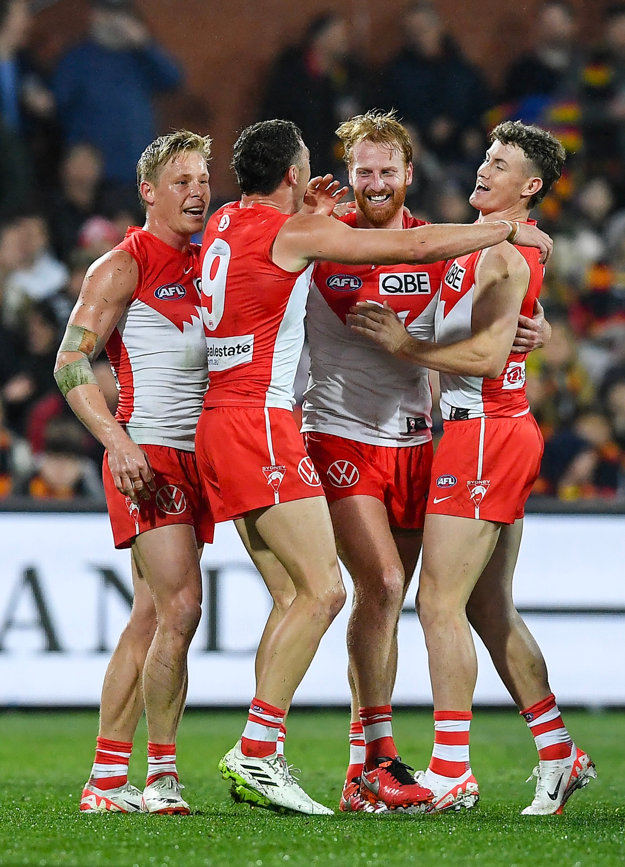Swans surge towards finals as Crows' season comes to an end