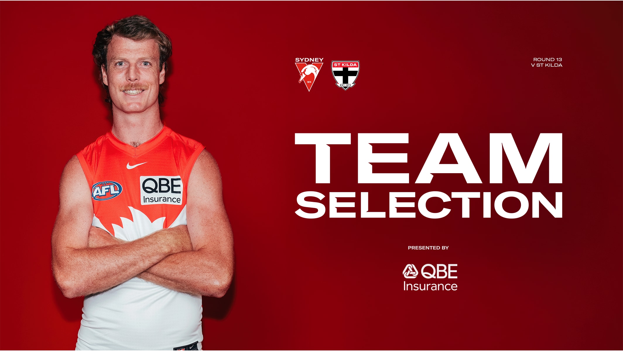 SQUAD: Round 13 v St Kilda