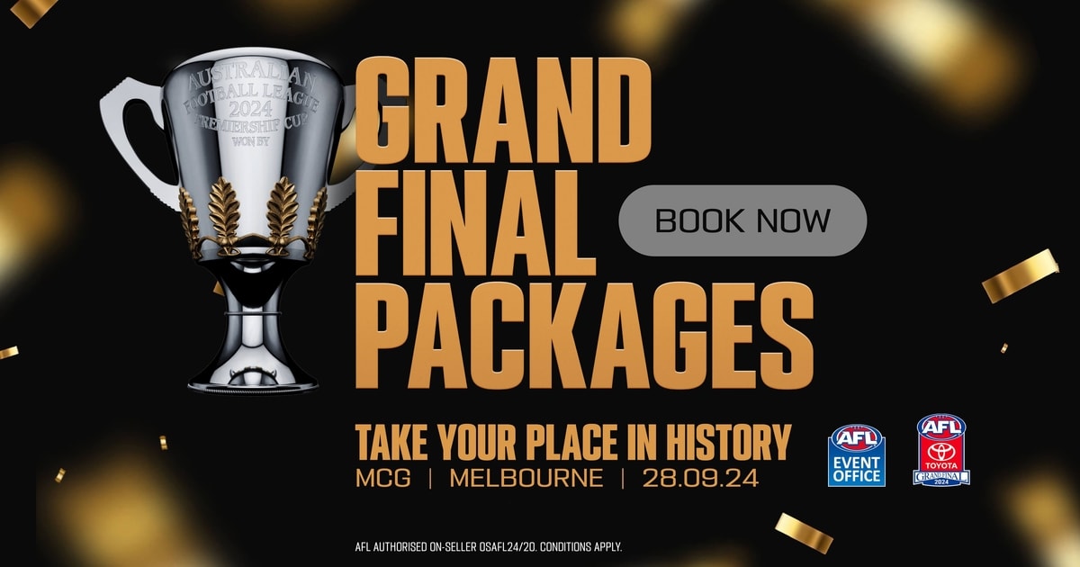 2024 Grand Final Packages AFL Events
