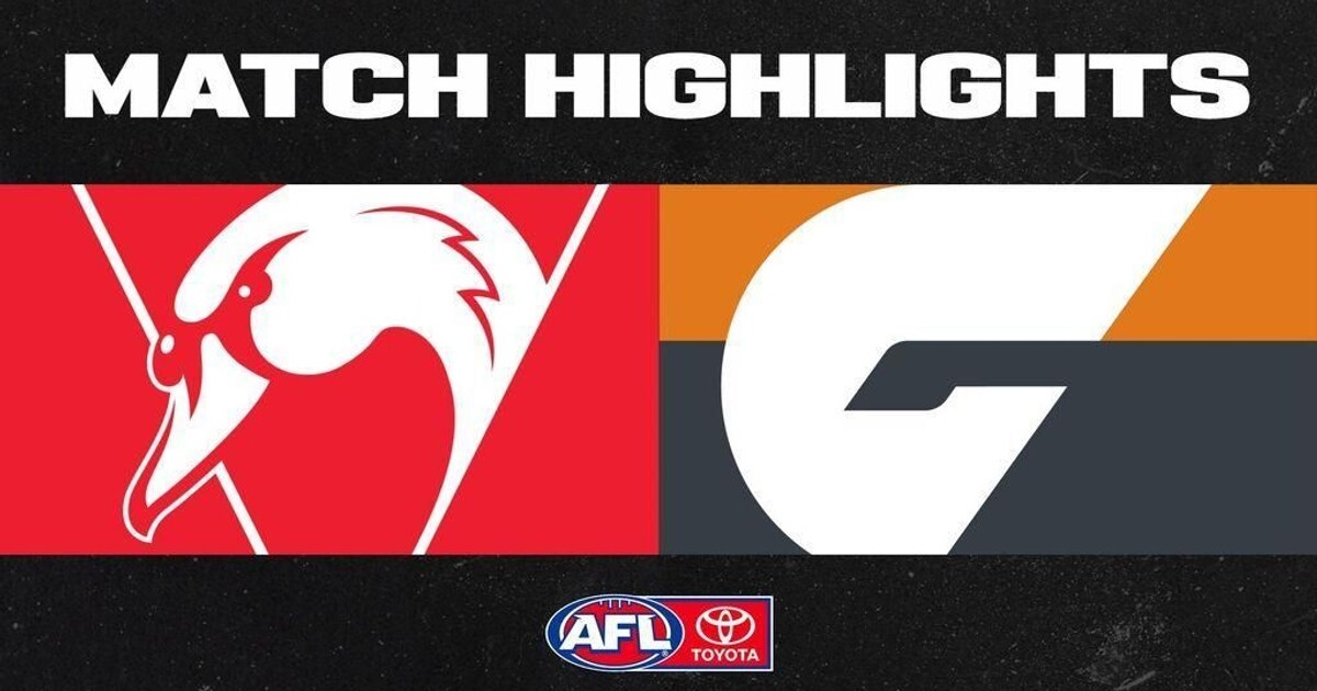 Highlights Sydney v GWS