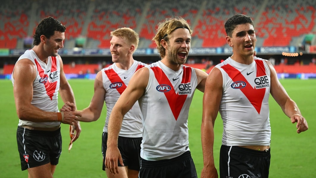 Young Swans hold off Suns in final practice match
