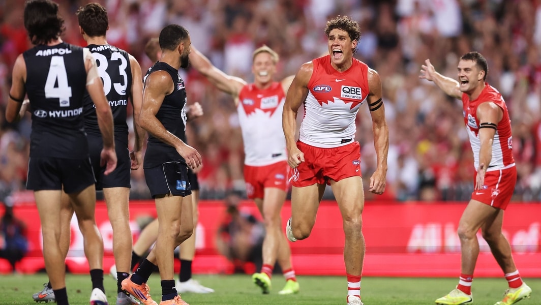 Swans' stunning blitz sinks Blues in season-opener