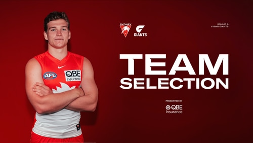 Sydney Swans player preparing